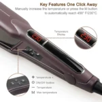 Ceramic Hair Straightener Original for Smooth Hair | ceramic straightener, flat iron, hair styling - Image 2