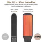 Ceramic Hair Straightener Original for Smooth Hair | ceramic straightener, flat iron, hair styling - Image 4