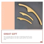 Wood Gua Sha Stick Original for Face Sculpting | gua sha, face massage, facial lifting
