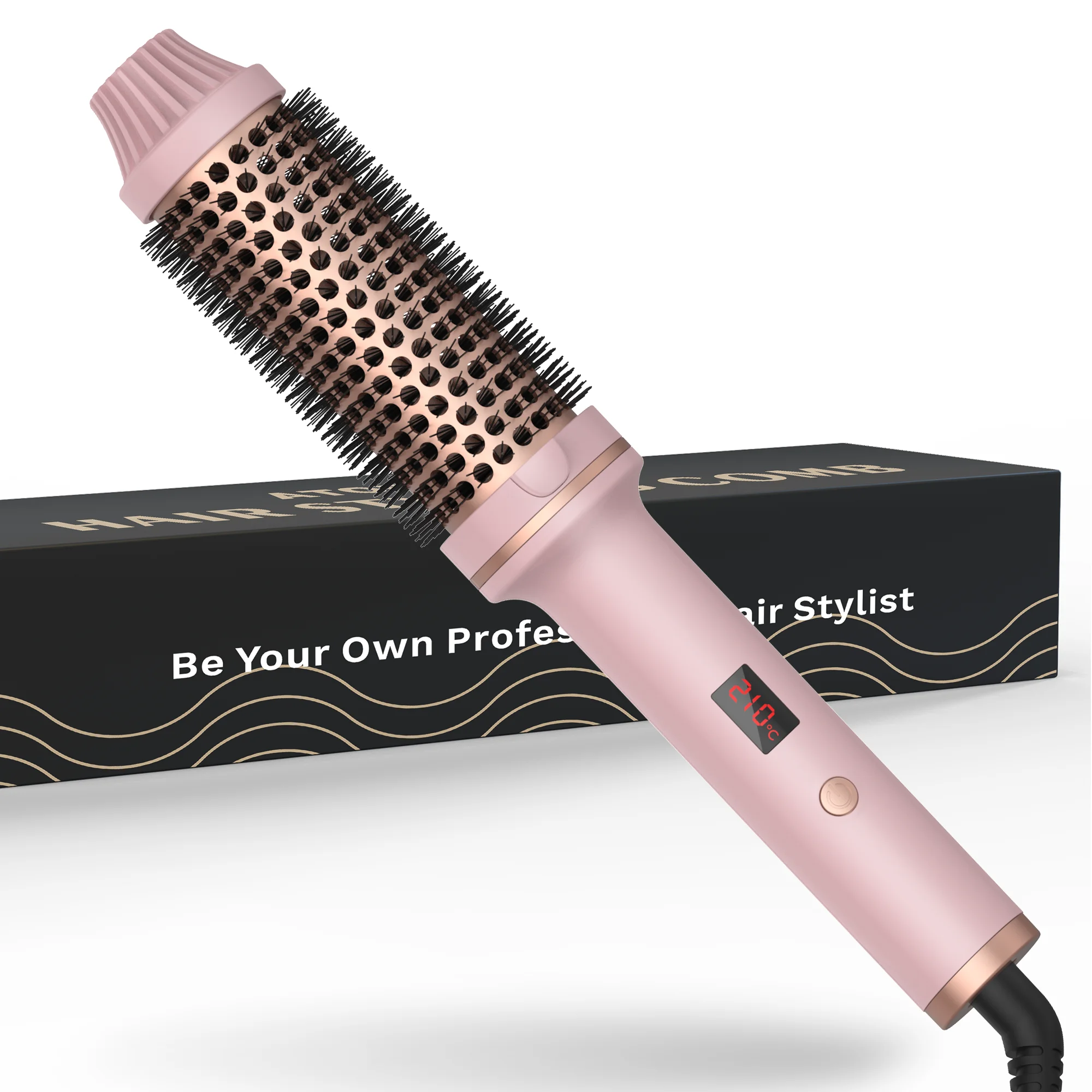 kf-S42761166584141c2a8e5c51a674896faq.webp Thermal Hair Brush Original for Easy Hair Curling | thermal brush, curling brush, hair styling - Image 1