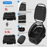 Motorcycle Tank Bag Original for Secure Storage | motorcycle tank bag, magnetic tank bag, bike luggag - Image 2