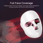 Rechargeable LED Face Mask Original for Brighter Skin | LED therapy mask, anti aging, glowing skin - Image 3