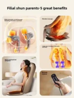 Shiatsu Massager Original for Back Pain Relief | shiatsu massager, back massager, shoulder massage - Image 2