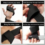 Weight Lifting Straps Original for Better Grip Strength | lifting straps, gym straps, weightlifting - Image 4