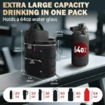 Magnetic Water Bottle Bag Original for Easy Gym Carry | magnetic water bottle bag, gym bag, fitness accessories - Image 3