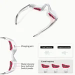 Red Light Eye Massager Original for Dark Circle Relief | eye massager, dark circles, eye care - Image 6